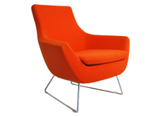 Office Orange Chair